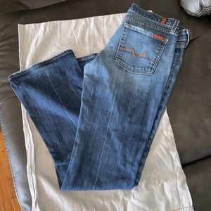 7 for all man kind bootcut jeans